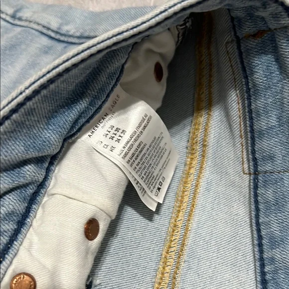 American Eagle Outfitters Light Blue Men's Jeans 34x30 - Picture 2 of 6